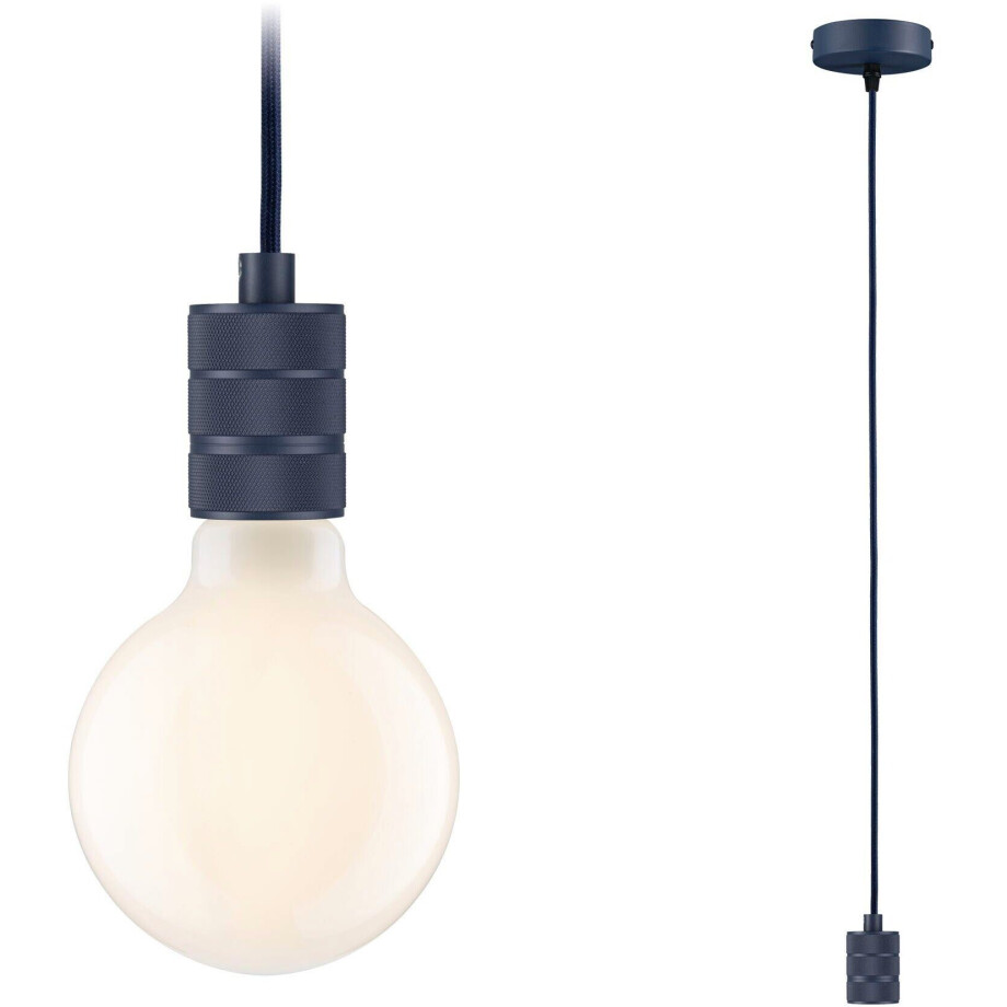 Paulmann Hanglamp TILLA E27, max. 1x60W E27, 230V, stof/metaal (1 stuk) afbeelding 1