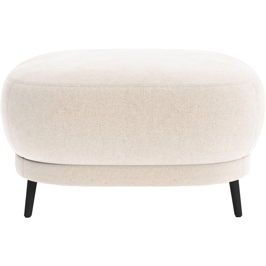 sit&more Hocker Blues met metalen poten, matzwart afbeelding 1