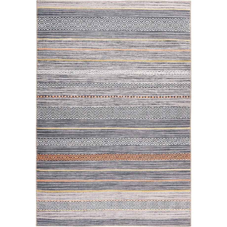 me gusta Vloerkleed Faye 1125 Platte stof, bedrukt motief, woonkamer, eetkamer afbeelding 1