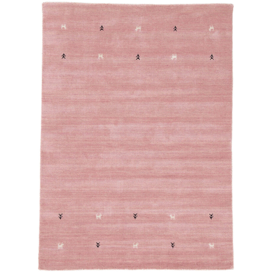 carpetfine Wollen kleed Gabbeh Uni, ook als loper verkrijgbaar afbeelding 1