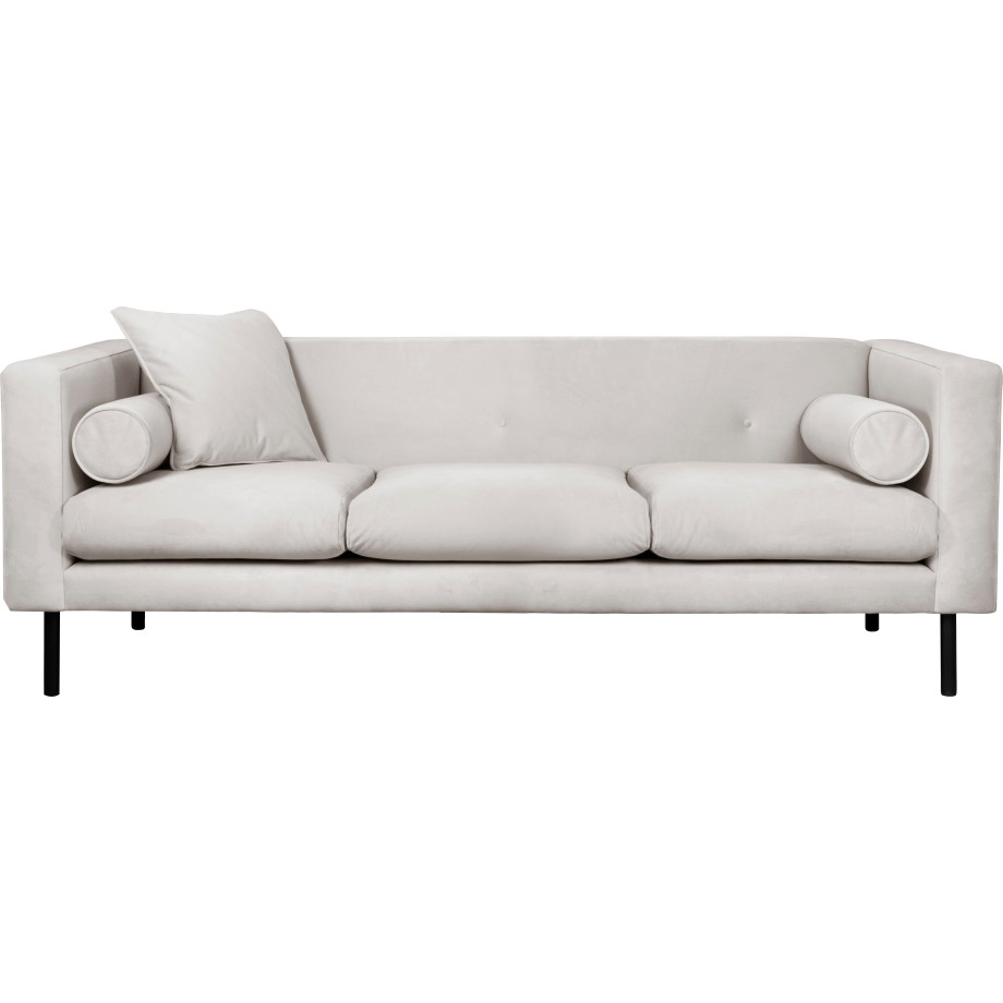 Guido Maria Kretschmer Home&Living 3-zitsbank Lillibeth Designsofa mit Wellenunterfederung, Maße B/T/H: 218/74/83 cm Sierkussen als tweezijdig te gebruiken kussen, bekleding fluwelige look of cord afbeelding 1