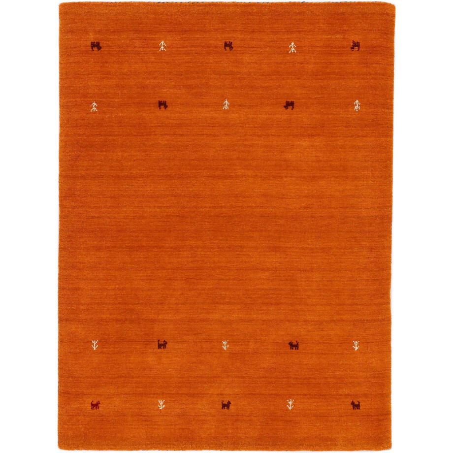 carpetfine Wollen kleed Gabbeh Uni, ook als loper verkrijgbaar afbeelding 1