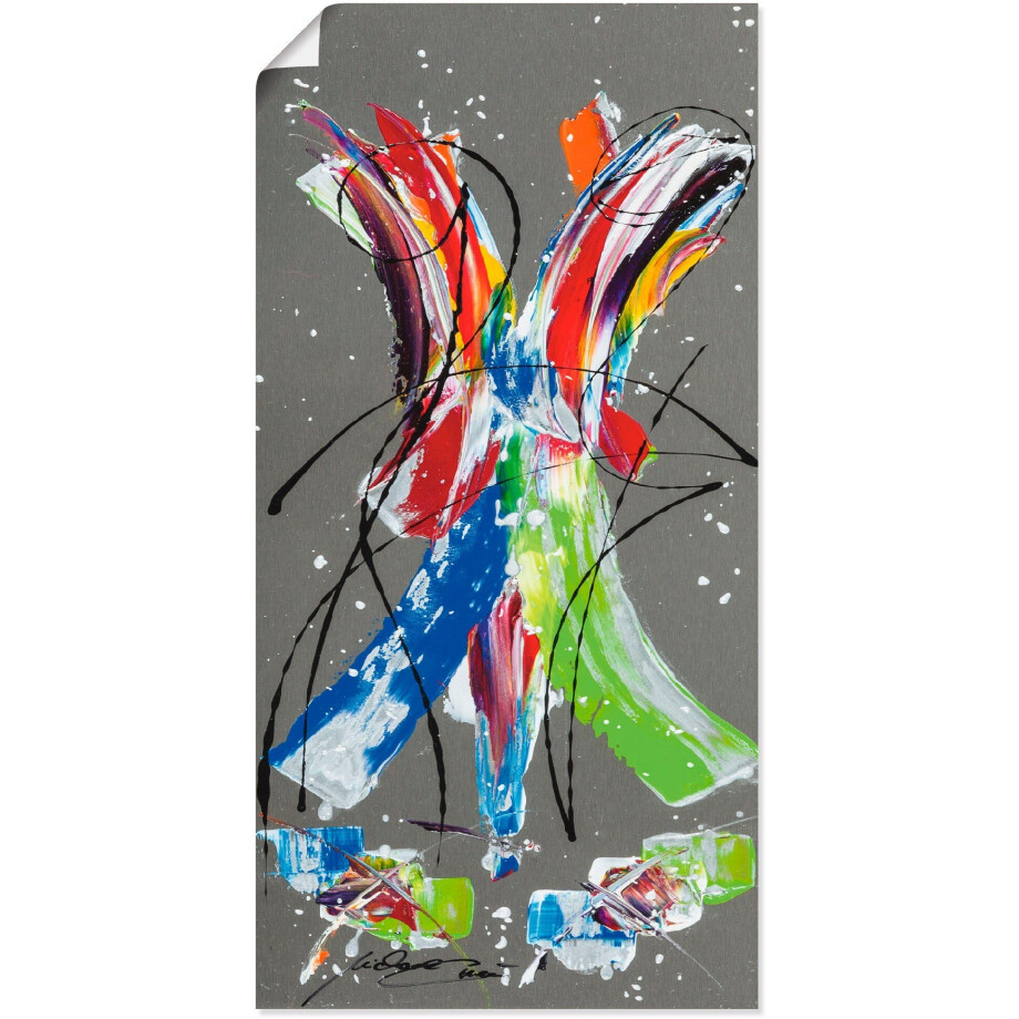 Artland Artprint Multiculturele ontmoeting als artprint op linnen, poster in verschillende formaten maten afbeelding 