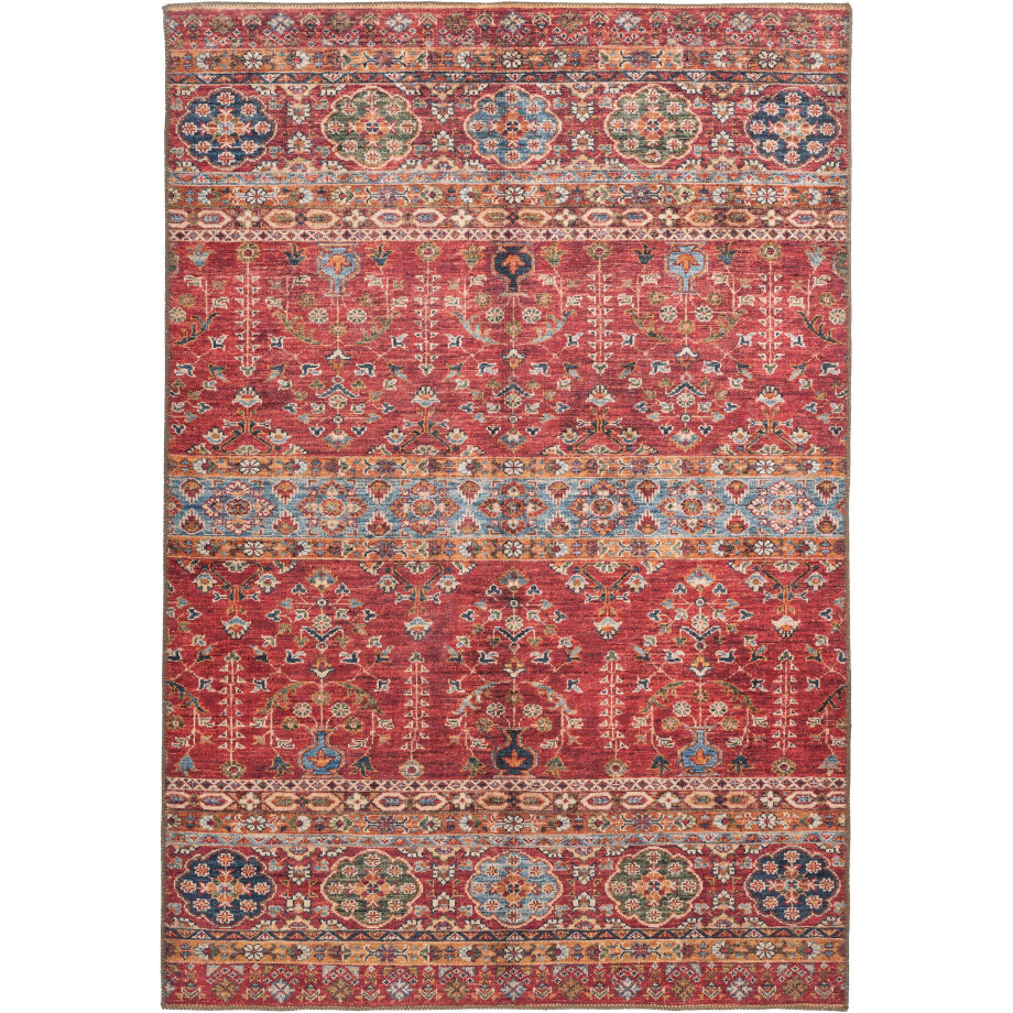 me gusta Vloerkleed Faye 325 Platte stof, bedrukt motief, woonkamer, eetkamer afbeelding 1