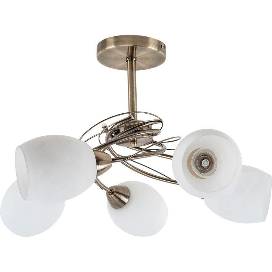 SPOT Light Plafondlamp Pisa Plafondlamp van metaal voor de woon- en eetkamer (1 stuk) afbeelding 1
