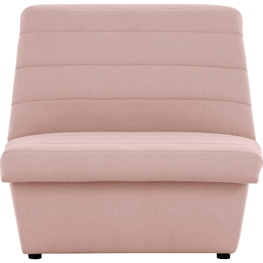 LOOKS BY WOLFGANG JOOP Fauteuil LOOKS VIII Breedtestiksels, zonder armleuningen, in twee verschillende afmetingen afbeelding 1