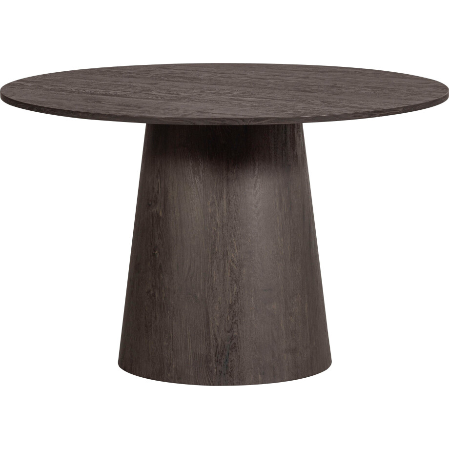 WOOOD Eettafel MAAN met duidelijk zichtbare houtnerf, ø120 cm afbeelding 1