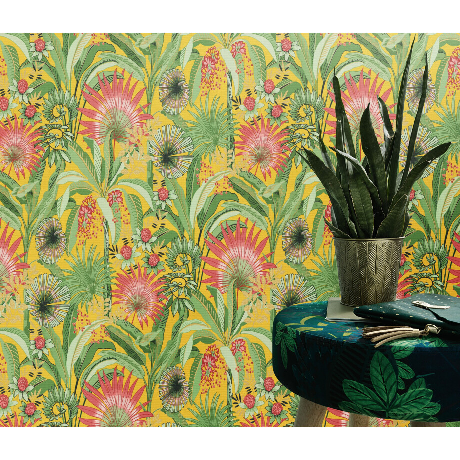 Erismann Vliesbehang Flower Power (1 stuk) afbeelding 1