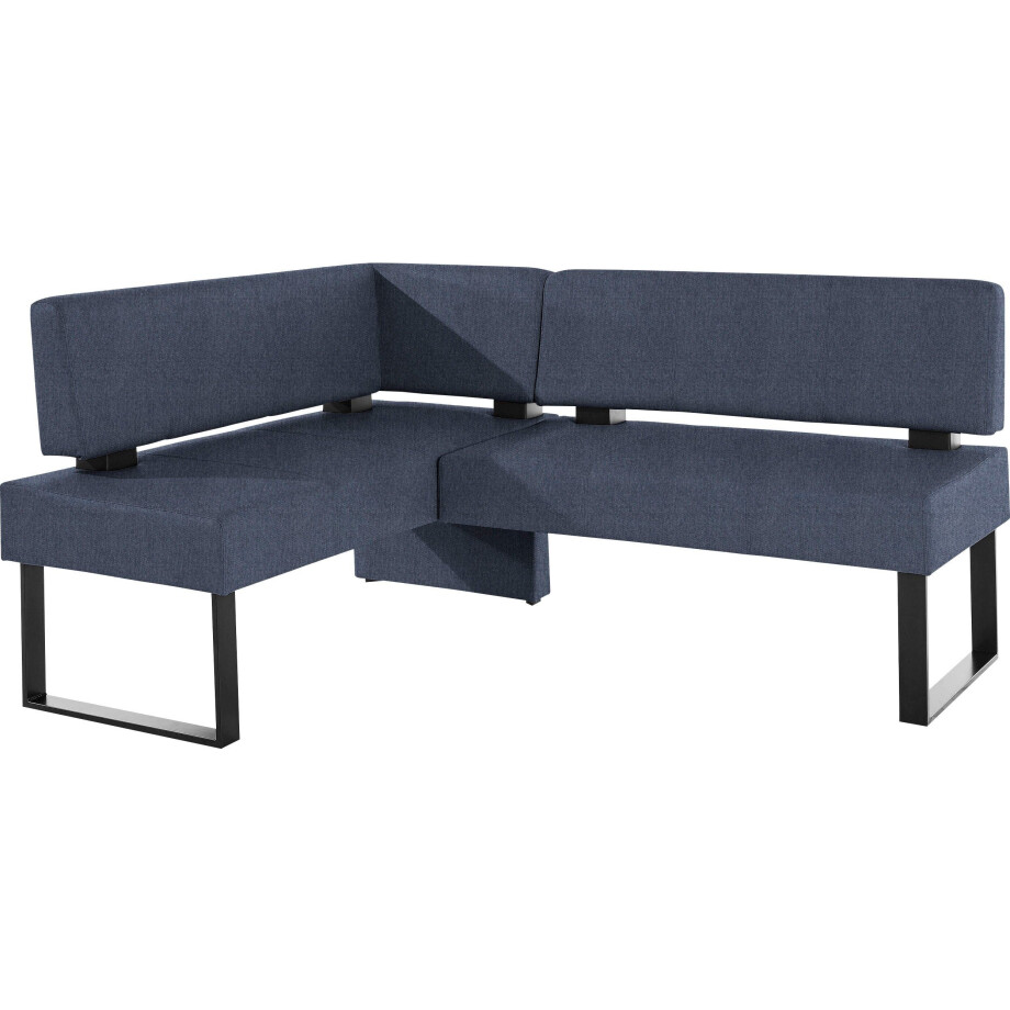 Home affaire Hoekbank Oliver met metalen frame, keukenbank verschillende hoezen cord eetkamerbank ottos choice afbeelding 1