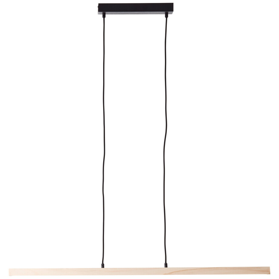 Brilliant Leuchten Led-hanglamp Arion van hout, 150 cm hoogte, 103 cm breedte, 2400 lumen, 3000 k (1 stuk) afbeelding 1