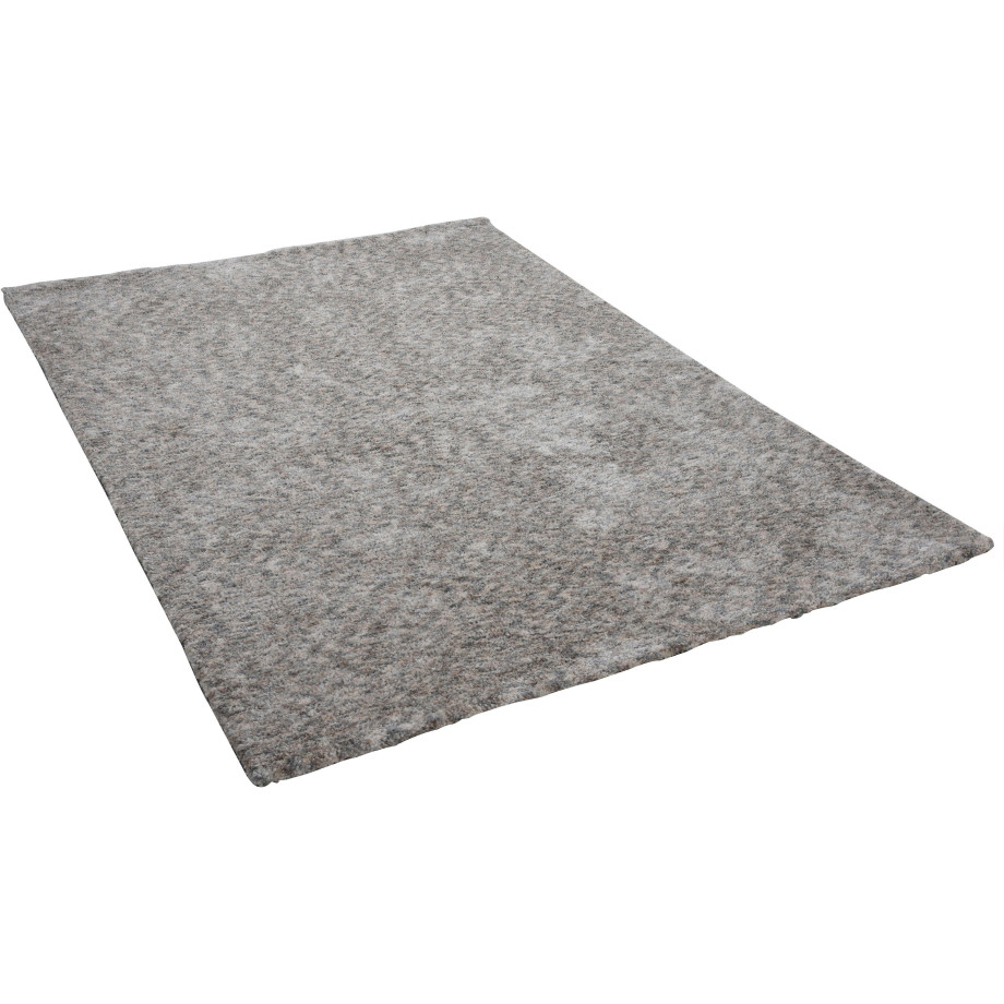 Sansibar Vloerkleed Munkmarsch Uni gemêleerd, 100% polyester, bijzonder zacht, woonkamer, slaapkamer afbeelding 1