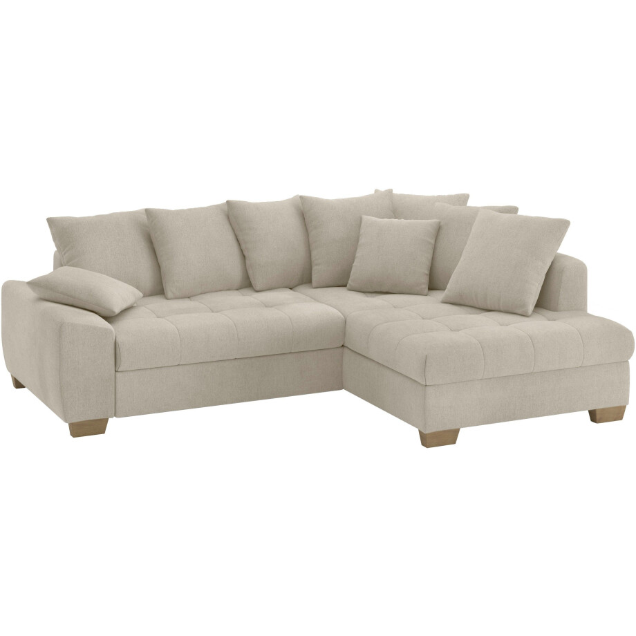 Mr. Couch Hoekbank Nikita II, L-vorm Optioneel met koudschuim, EasyBett, bedlade afbeelding 1