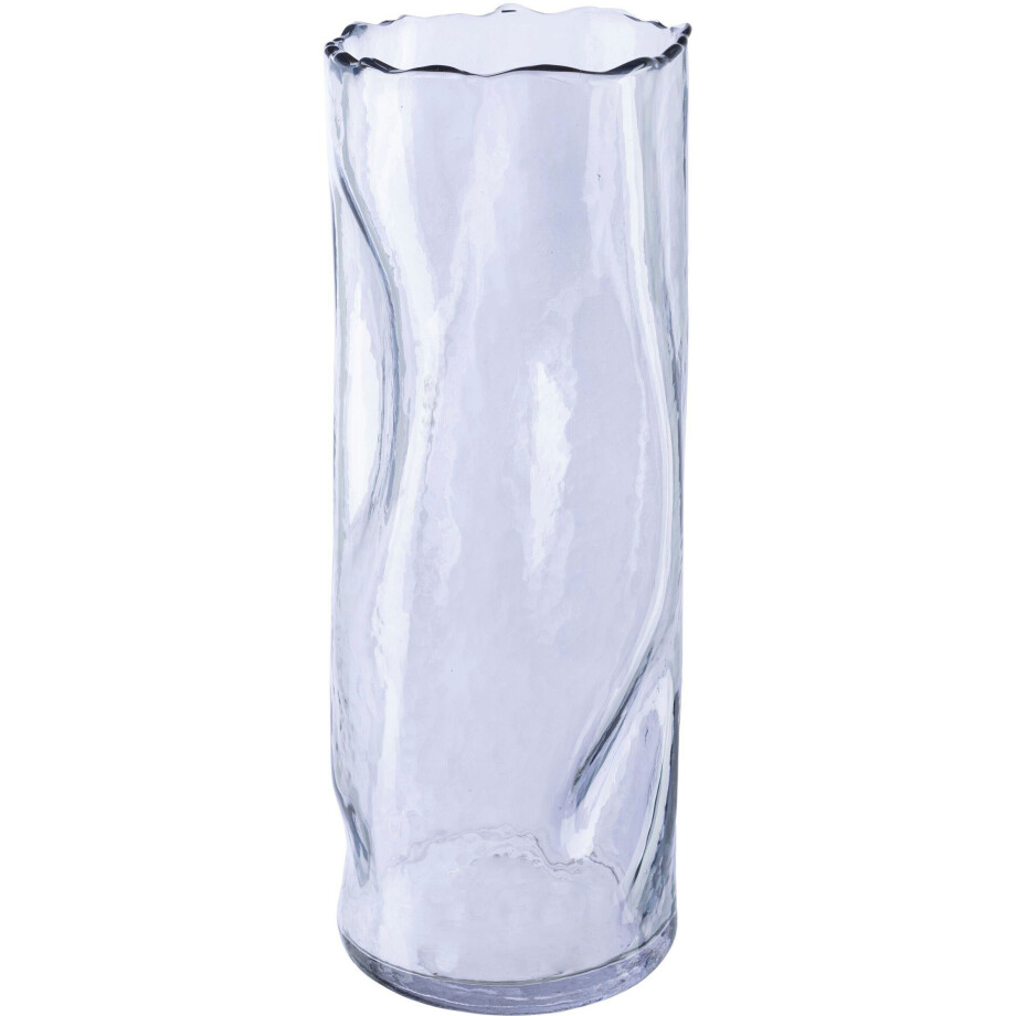 Leonique Tafelvaas Caline bloemenvaas Vaas van glas, in crunch-design, hoogte ca. 30 cm (1 stuk) afbeelding 1