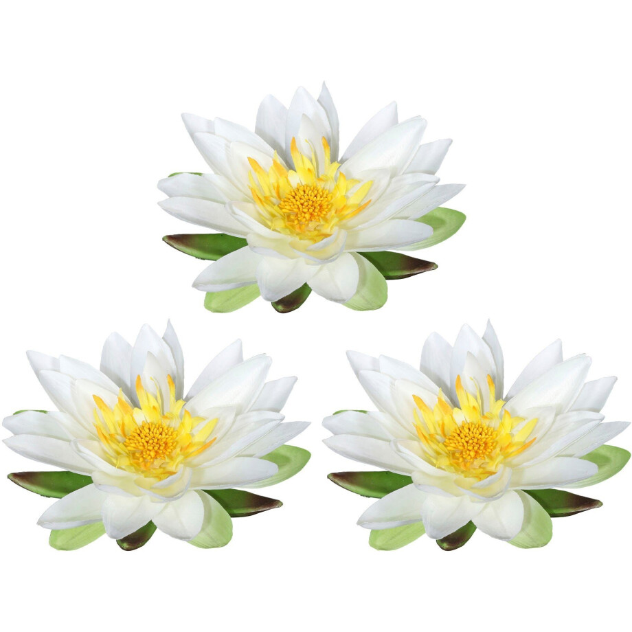 Creativ green Kunstbloem Lotusbloem (3 stuks) afbeelding 1
