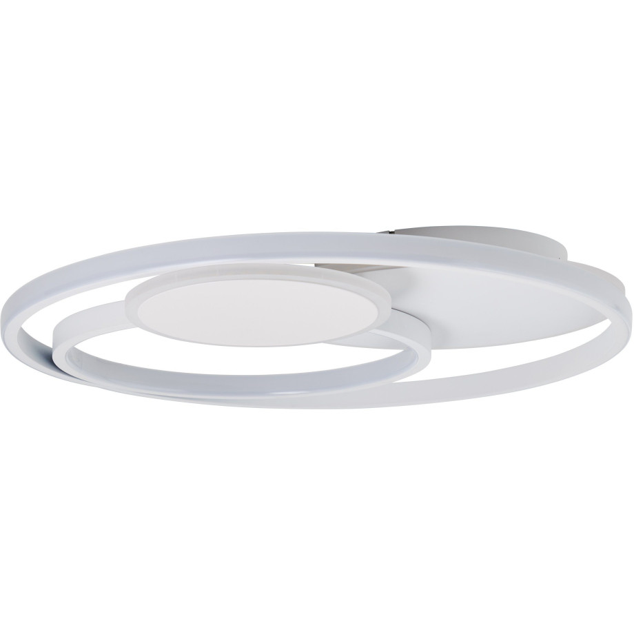 Brilliant Leuchten Led-plafondlamp Runda Ø 50 cm, 5200 lm, 3000-6500 K, dimbaar, CCT, afstandsbediening, metaal (1 stuk) afbeelding 1