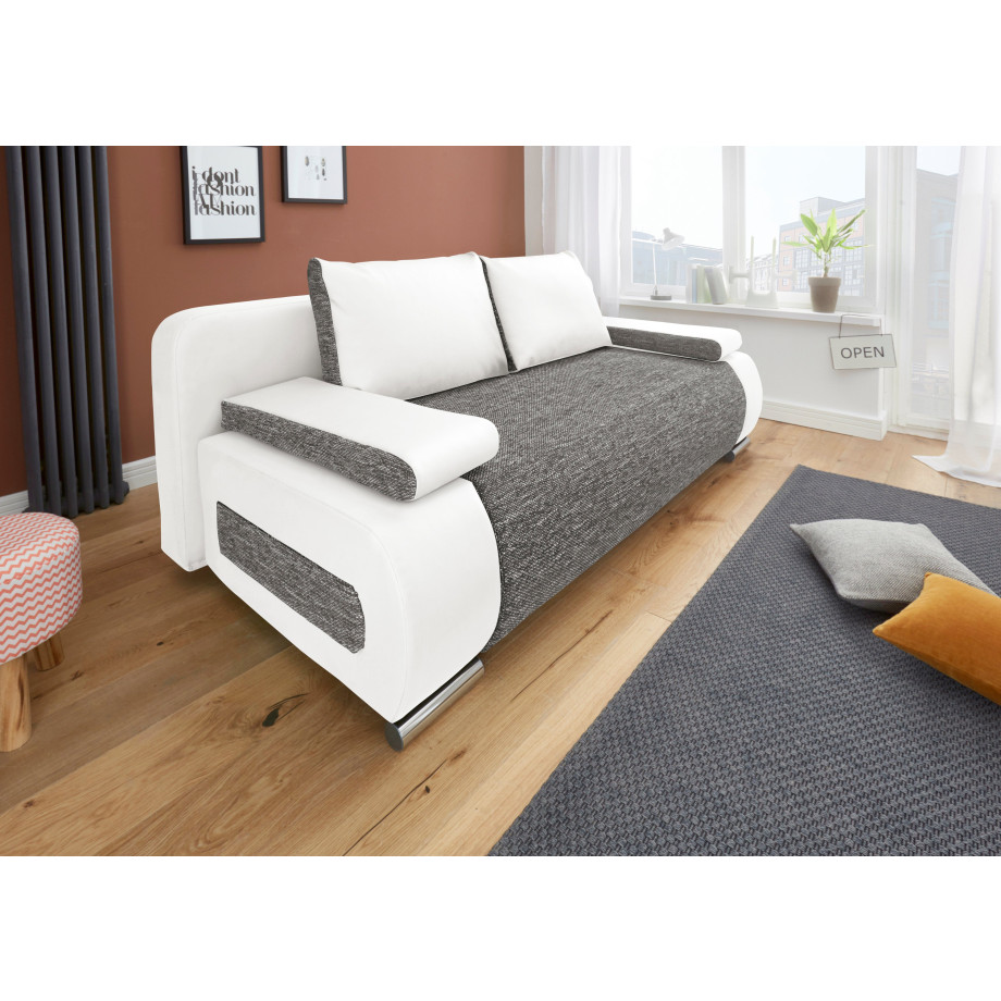 COLLECTION AB Slaapbank Moritz met slaapbank functie en bedbox, comfortabele binnenvering afbeelding 1