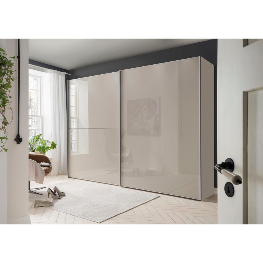 WIEMANN Zweefdeurkast ORION Glazen front afbeelding 1