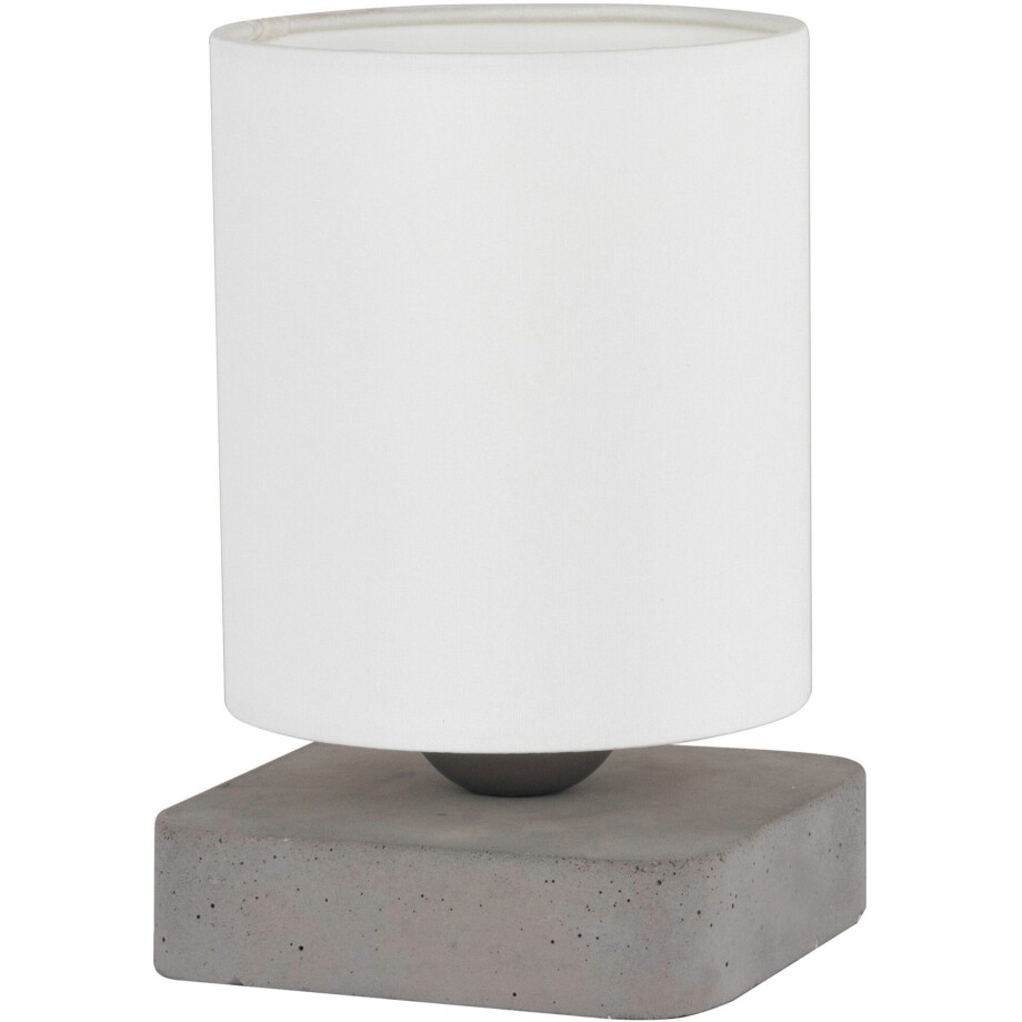 SPOT Light Tafellamp Gentle Lampenkap van waardevolle stof, echt beton - met de hand gemaakt (1 stuk) afbeelding 1