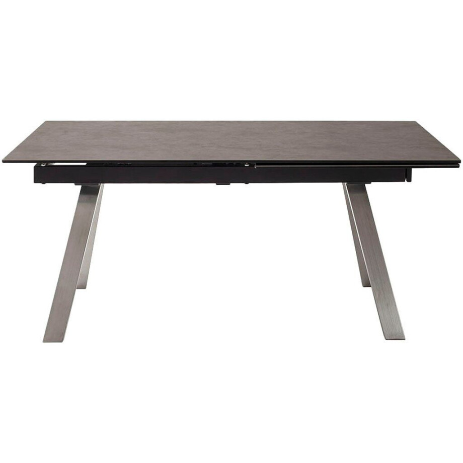 MCA furniture Eettafel TOBAGO uitschuiftafel 180-260 cm Keramiek, roestvrij staal, uitschuifbaar, tafelblad 13 mm afbeelding 1