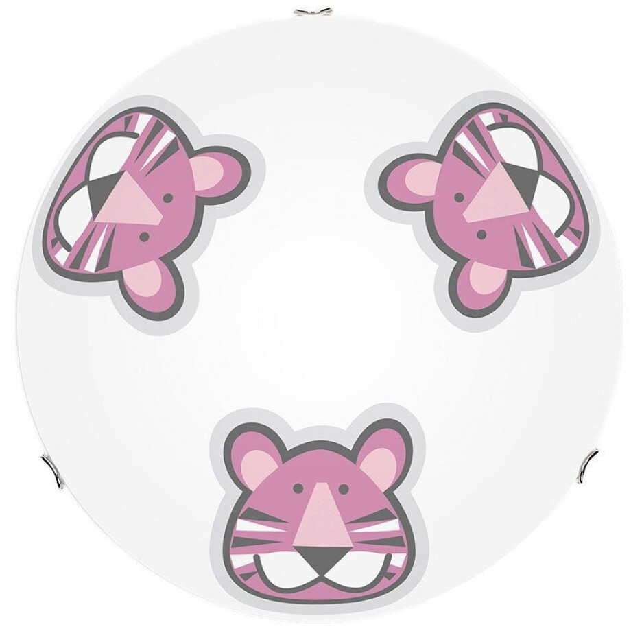 SPOT Light Plafondlamp LENNY Plafondlamp van metaal en glas voor de kinderkamer (1 stuk) afbeelding 1