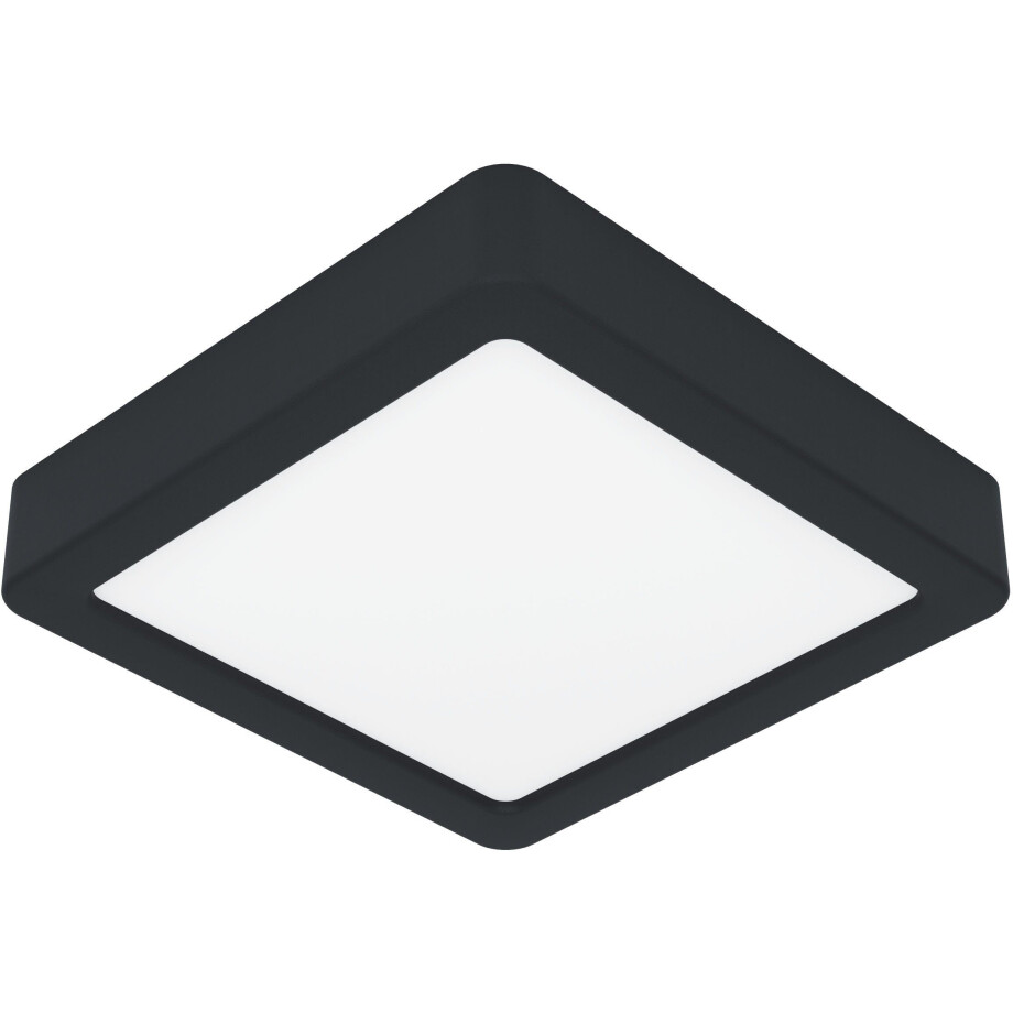 EGLO Plafondlamp FUEVA 5 Plafondlamp in zwart van staal - 11W - warmwit (1 stuk) afbeelding 1