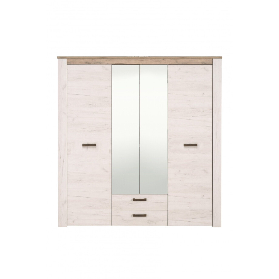 Home affaire Kledingkast Kent, FSC-gecertificeerd houtmateriaal, gemaakt in Europa afbeelding 1