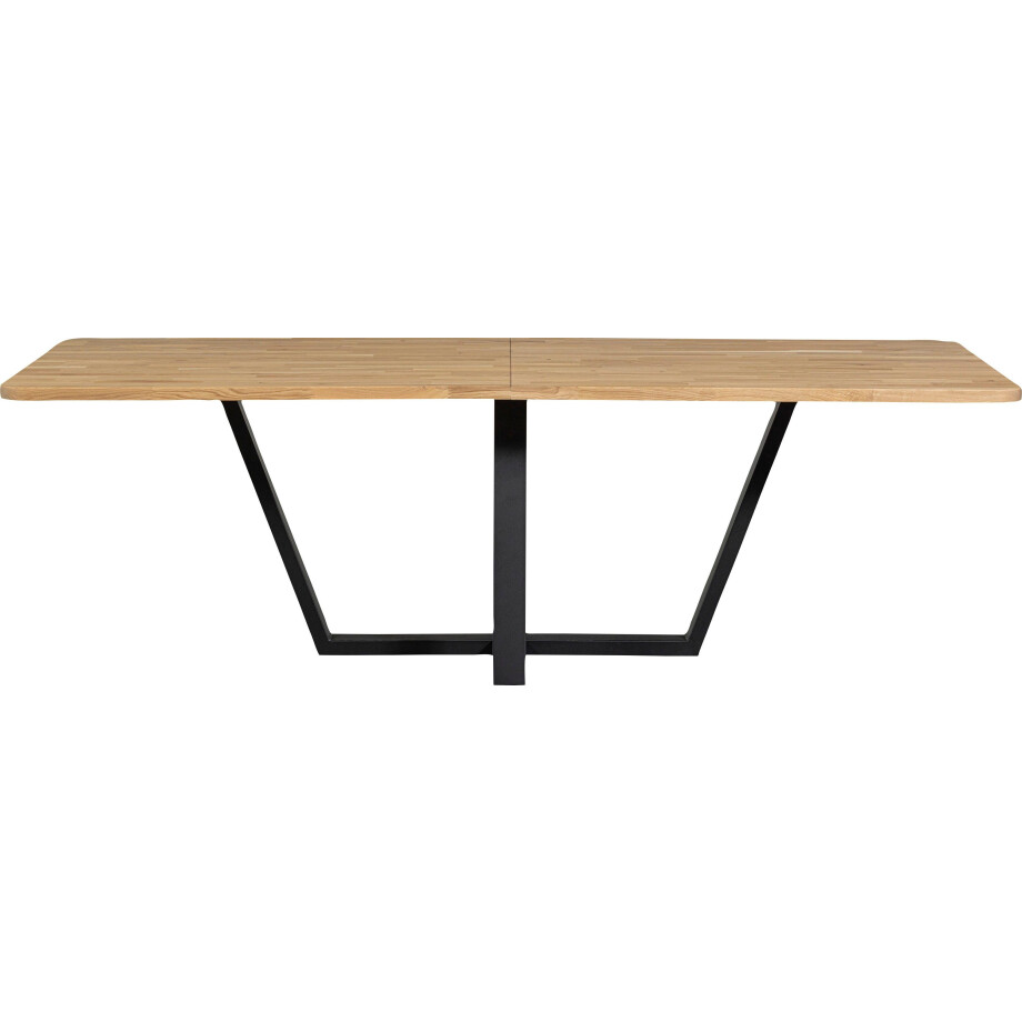 WOOOD Eettafel Tablo Hout gedeeltelijk massief, rechthoekige vorm, H 77 cm x B 240 x D 100 cm afbeelding 1