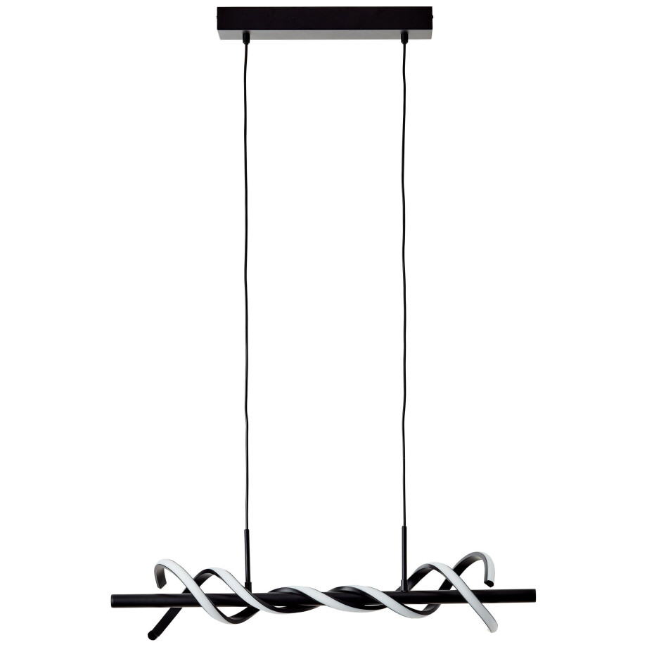 Brilliant Leuchten Led-hanglamp Amalie Hoogte 150 cm, breedte 76 cm, 2100 lm, inkortbaar, metaal/kunststof, zwart afbeelding 1