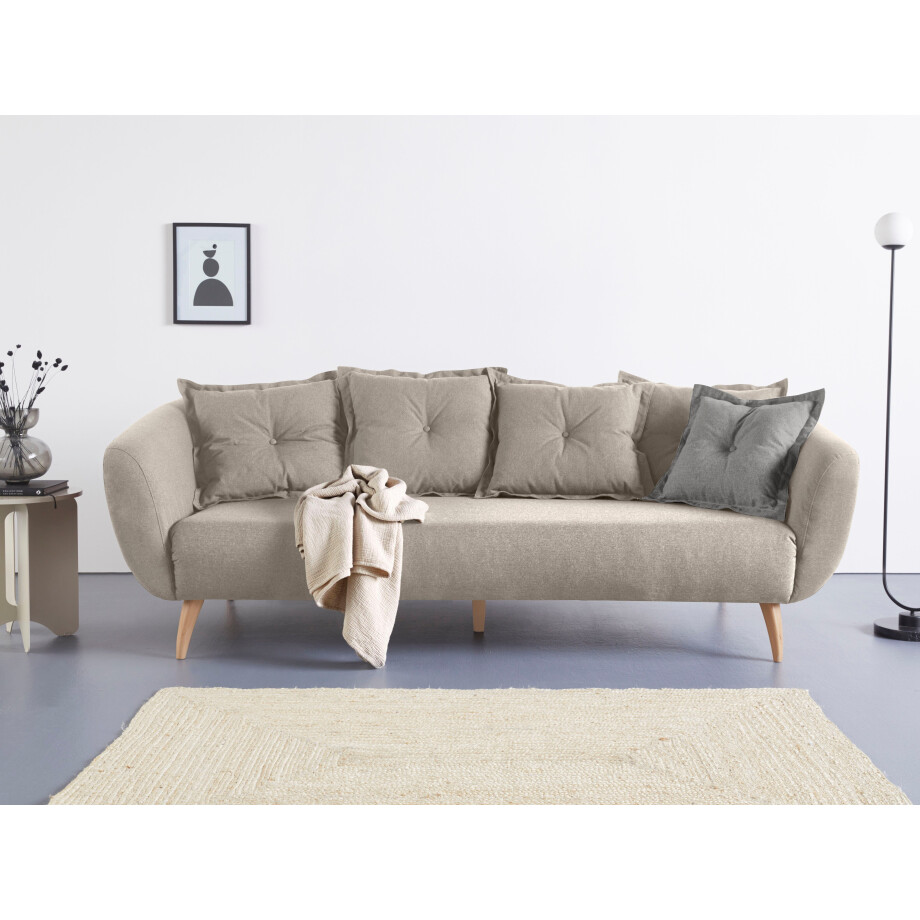 Home affaire 3-zitsbank Baggio Sierkussen inclusief afbeelding 1