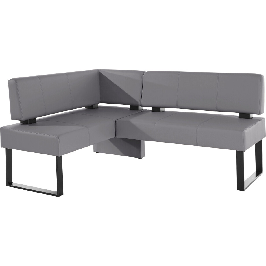 Home affaire Hoekbank Oliver met metalen frame, keukenbank verschillende hoezen cord eetkamerbank ottos choice afbeelding 1