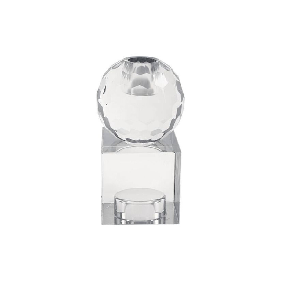 Kandelaar Crystal Art vierkant | Present Time afbeelding 1