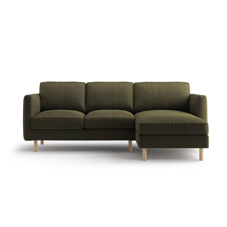 Hoekbank Eden rechts velvet | Micadoni afbeelding 1