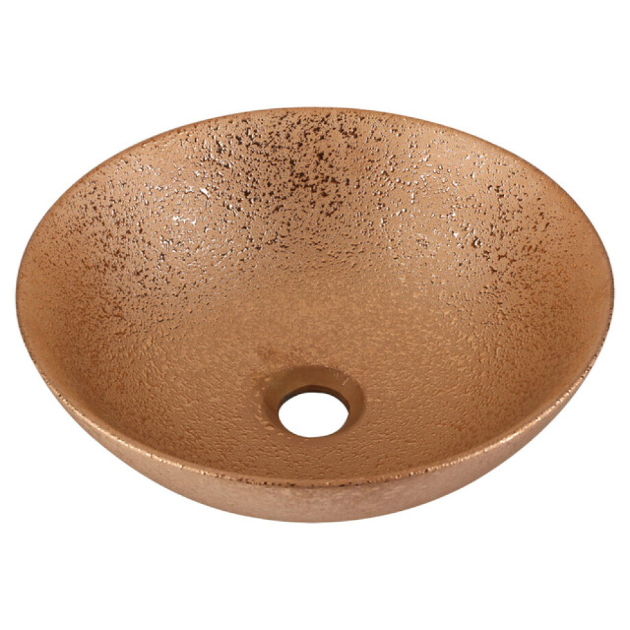 Differnz BRIGHT Waskom - 36x14cm - geglazuurd - koper 38.009.28 afbeelding 1