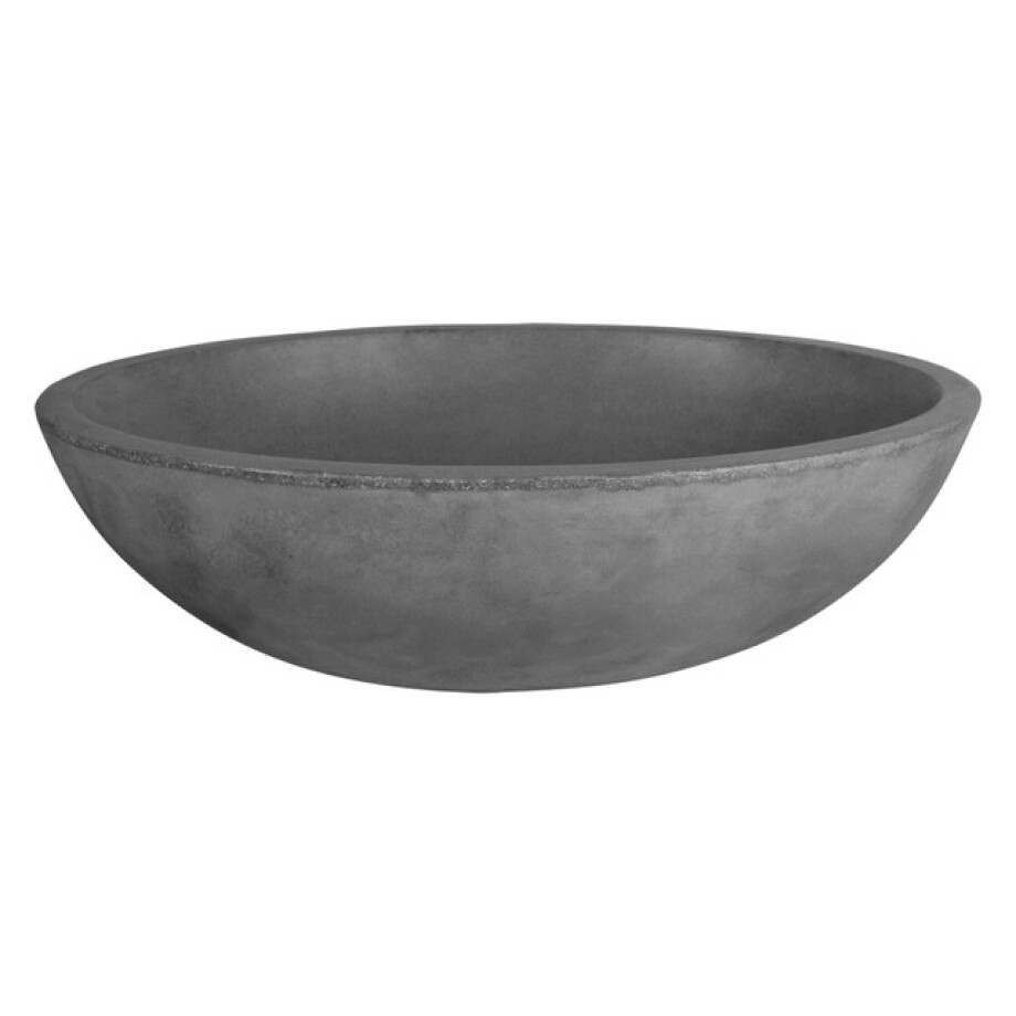 Differnz Dias Waskom 50X38X14Cm Donker Beton grijs 38.251.24 afbeelding 1