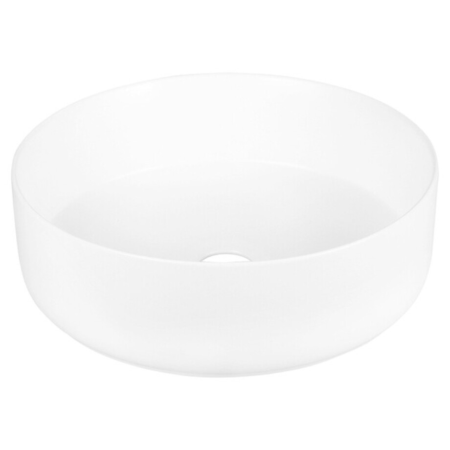 Differnz Mira Waskom Keramiek diameter 36 x 12 cm wit 38.010.53 afbeelding 1