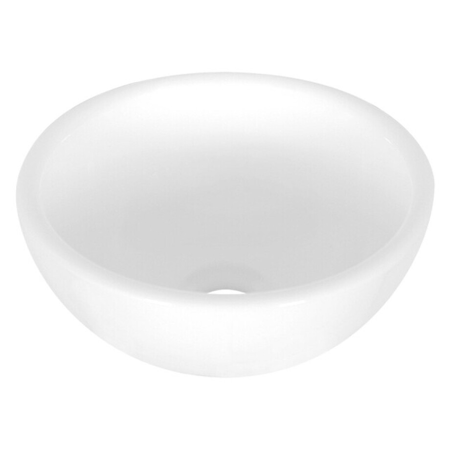 Differnz Ruz Waskom Dia 25X11.5Cm Keramiek wit 38.253.08 afbeelding 1