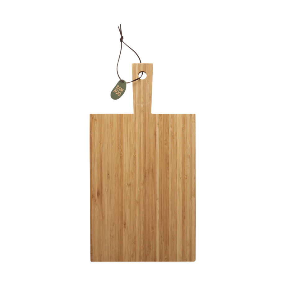 Dille houten serveerplank bamboe - 47 x 25 cm afbeelding 1