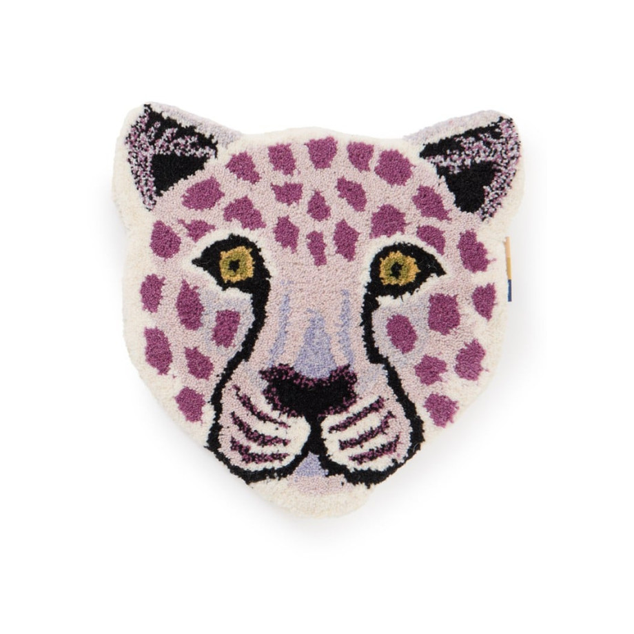 Doing Goods Lilly Leopard vloerkleed 32 x 32 cm afbeelding 1