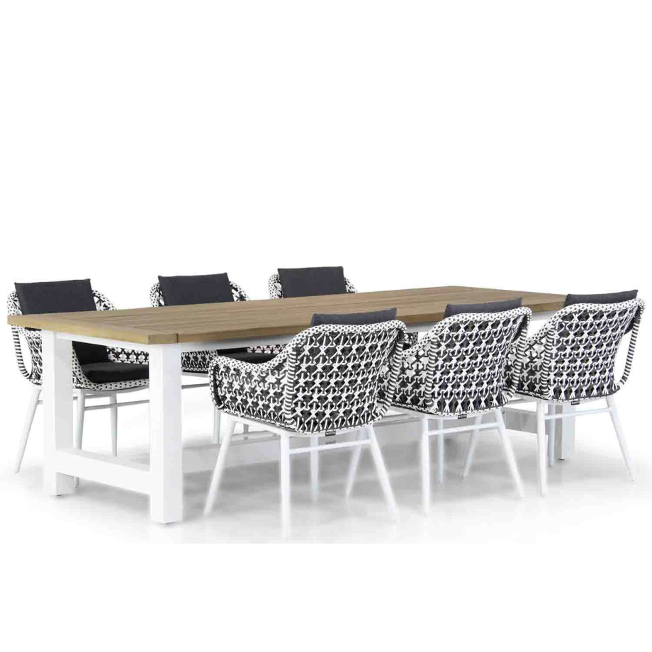 Lifestyle Dolphin/Los Angeles 260 cm dining tuinset 7-delig afbeelding 1