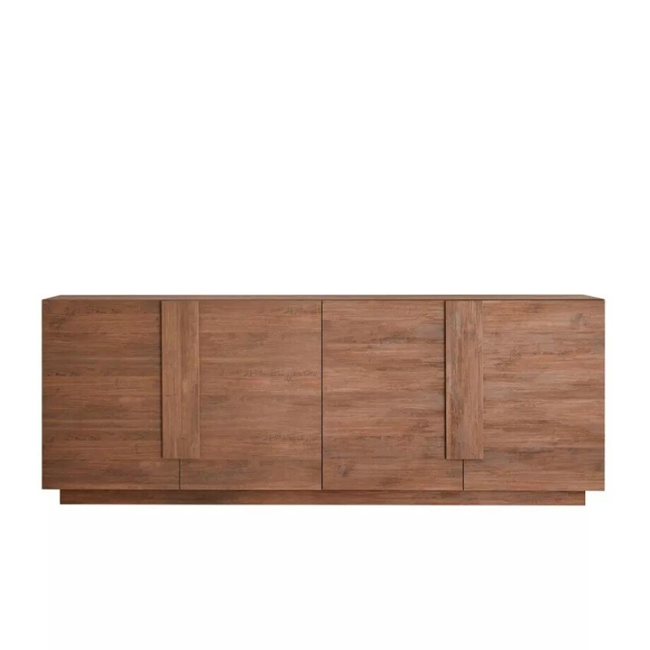 Dressoir Jupiter 241 cm breed 4 deurs mercure eiken afbeelding 1