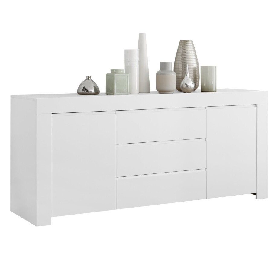 Dressoir Firenze 184 cm breed in mat wit afbeelding 1