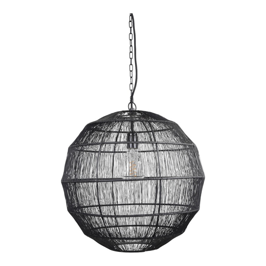 Urban Interiors Hanglamp 'Vida' Ø45cm, kleur Zwart afbeelding 1