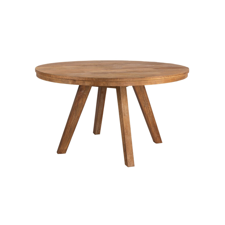 DTP Home Ronde Eettafel 'Tradition' Teakhout, 140cm afbeelding 1