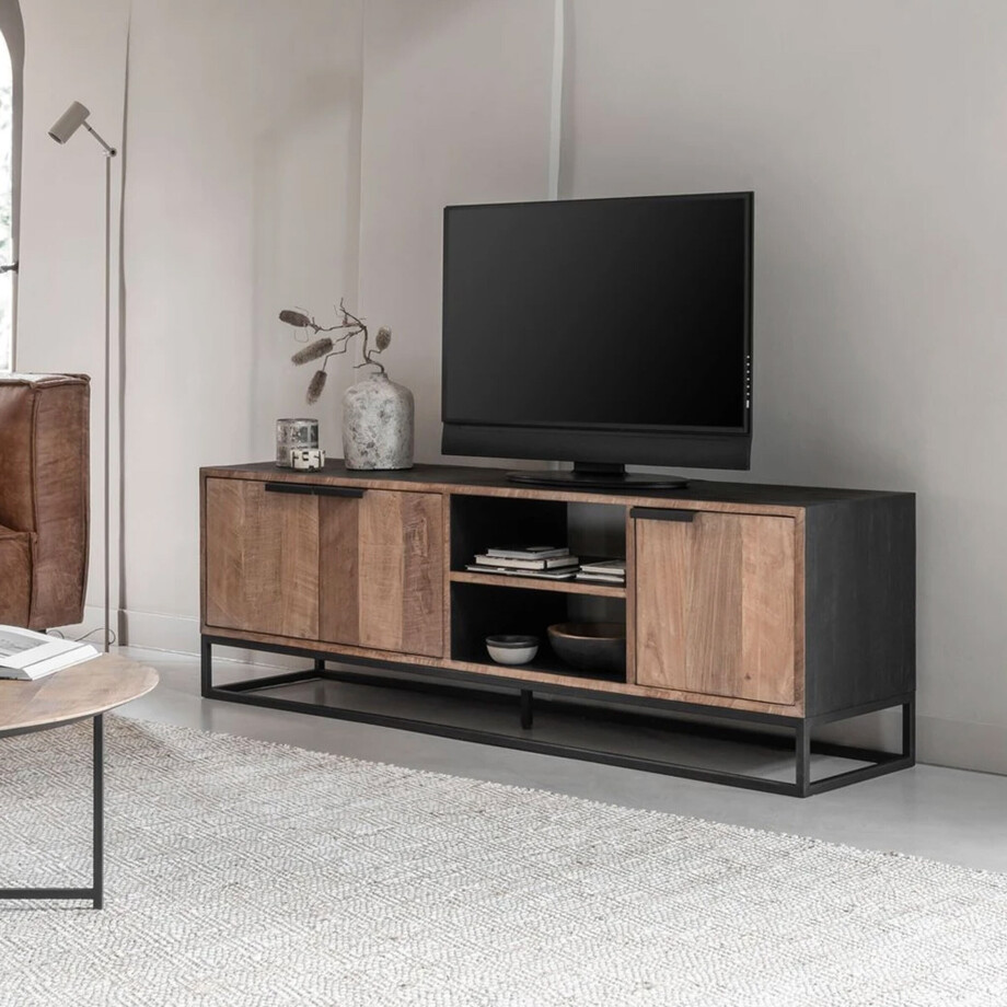 DTP Home TV-meubel 'Cosmo' Teakhout, 165cm afbeelding 1