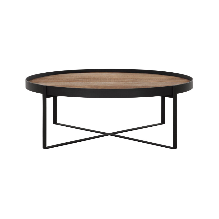 DTP Home Salontafel 'Pluto' Teakhout, 100cm, kleur Naturel afbeelding 1