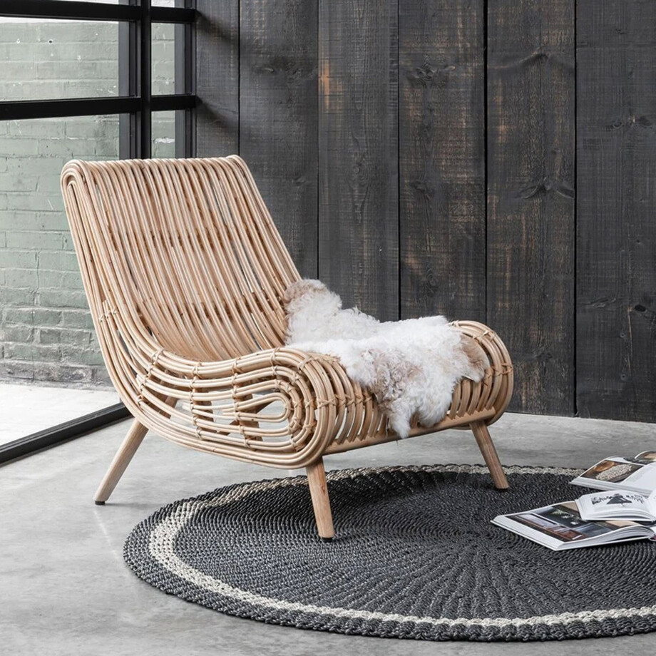 MUST Living Fauteuil 'Cinque Terre' Rotan MUST Living Fauteuil 'Cinque Terre' Rotan afbeelding 1