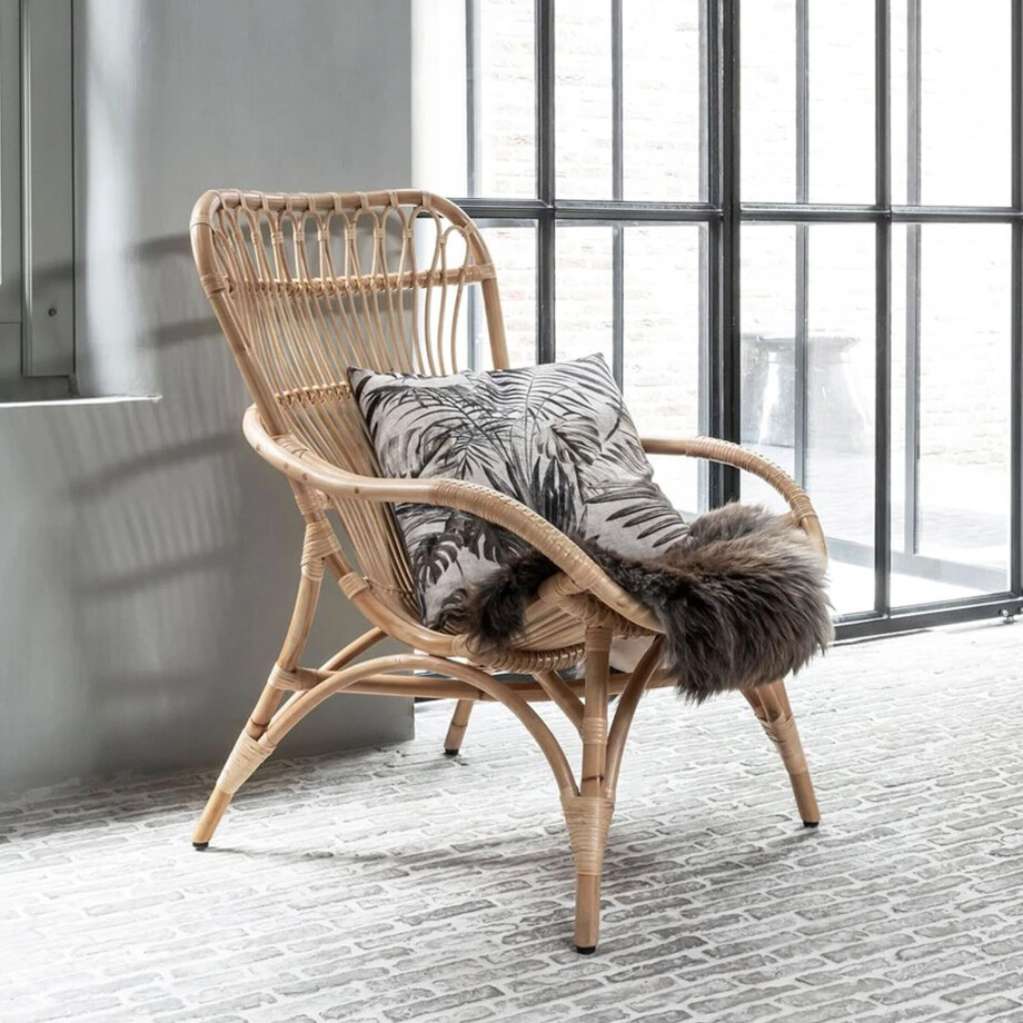 MUST Living Fauteuil 'Catania' Rotan afbeelding 1
