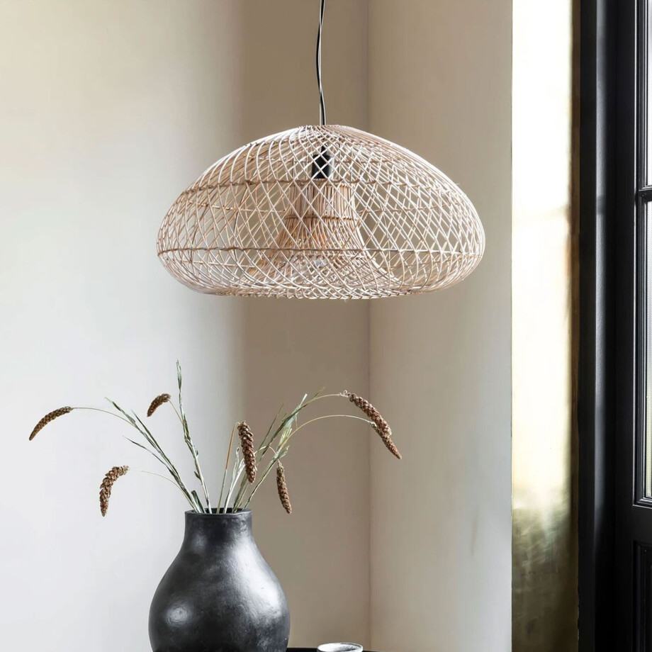 MUST Living Hanglamp 'Cala Salada' Pitrit, 60cm MUST Living Hanglamp 'Cala Salada' Pitrit, 60cm afbeelding 1