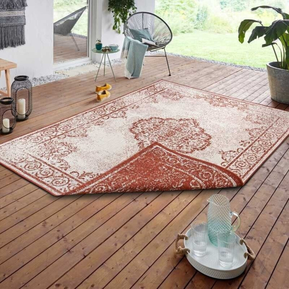 Dubbelzijdig Buitenkleed Triomphe - Terra Crème 150x80cm - Polypropyleen - Dekbed-Discounter.nl Dubbelzijdig Buitenkleed Triomphe - Terra Crème 150x80cm - Polypropyleen - Dekbed-Discounter.nl afbeelding