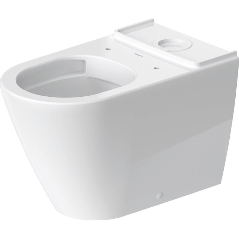 Duravit D-Neo staand toilet 37x65x40cm Wit Hoogglans 2002090000 Duravit D-Neo staand toilet 37x65x40cm Wit Hoogglans 2002090000 afbeelding 1